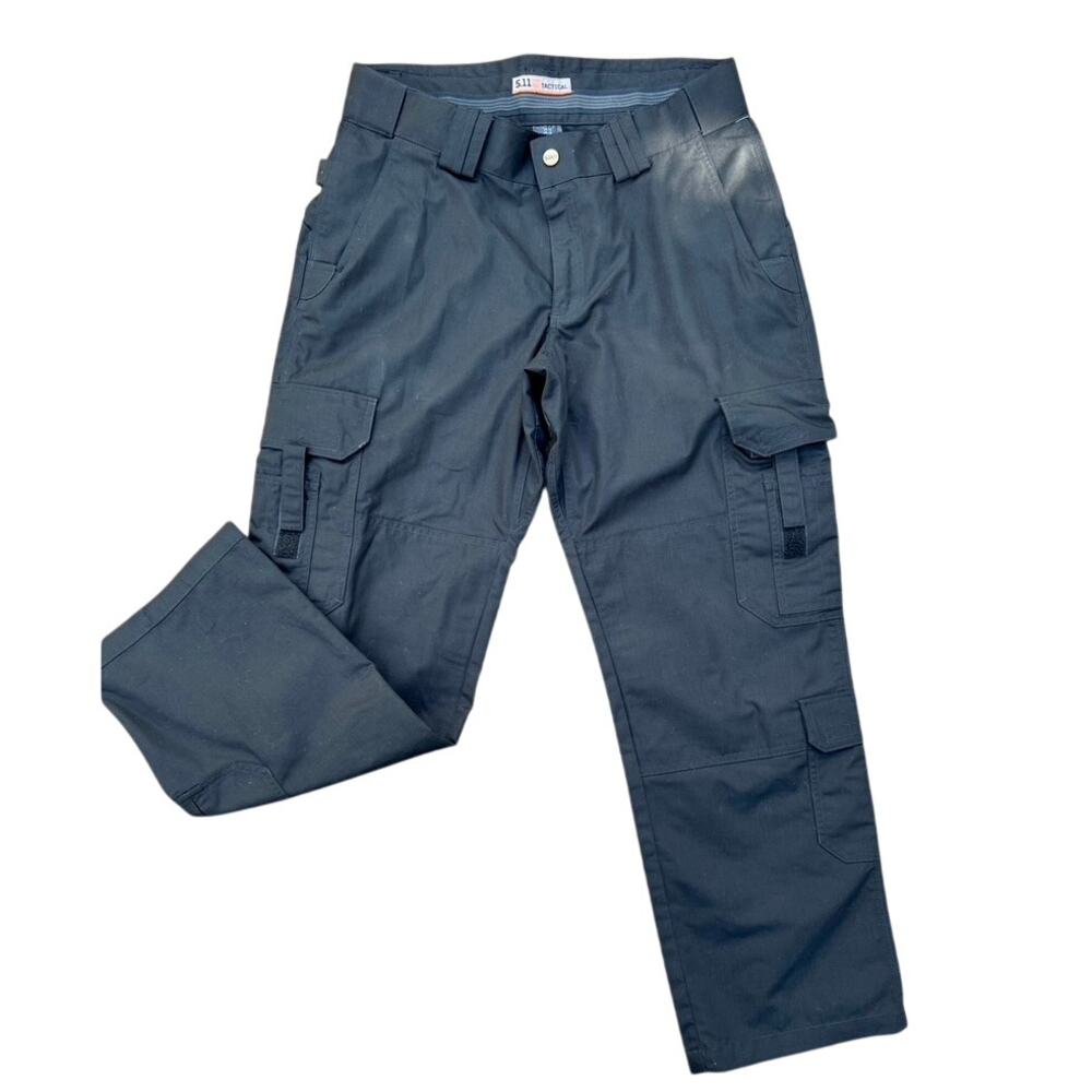Women's 5.11 Tactical black utility cargo pant size 14x30.5